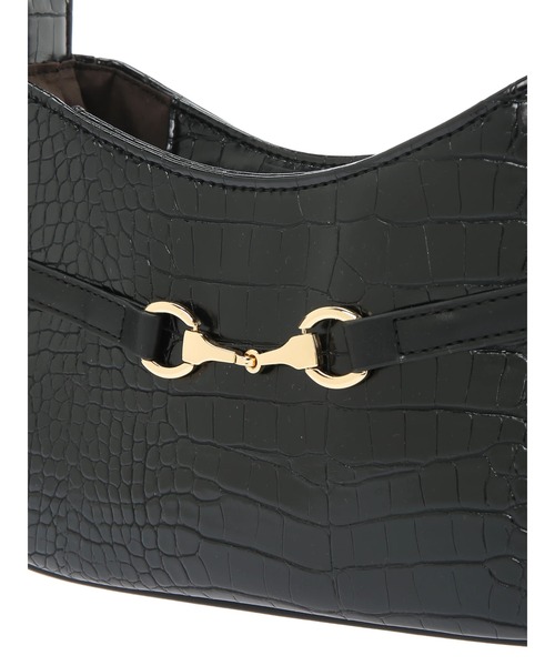 earth music&ecology（アースミュージックアンドエコロジー）の「ワンハンドルビットショルダーバッグ ＊（ショルダーバッグ・レディース・ブラウン/ダークグリーン/ブラック・FREE）」の12枚目の写真