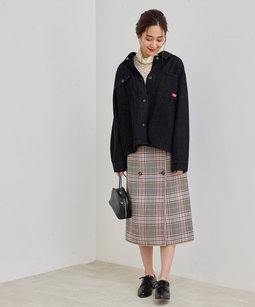 ROPE' PICNIC（ロペピクニック）の「カットレースインナー（Tシャツ/カットソー・レディース・ブラック/オフホワイト・38）」の10枚目の写真