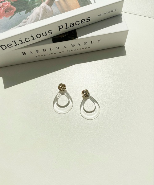 PairPair(ペアペア)の「アソートクリアイヤリング(イヤリング・レディース・シルバー系1/シルバー系2/シルバー系3/シルバー系4/ゴールド系1/ゴールド系2・FREE)」の11枚目の写真