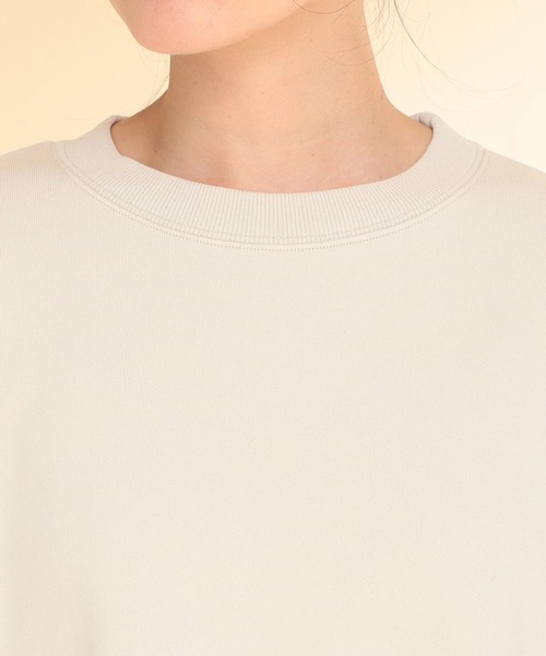 Ray BEAMS（レイビームス）の「【WEB限定】Ray BEAMS / スウェット ビッグ クルーネック プルオーバー（スウェット・レディース・ベージュ/ブラック/ライトブルー・ONE SIZE）」の16枚目の写真