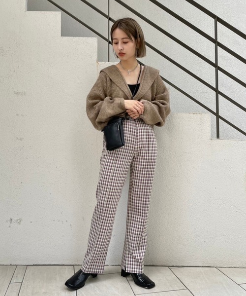 C Kastane パンツ Kastane パンツ スウェットフレアパンツ レディース : ZOZOTOWN