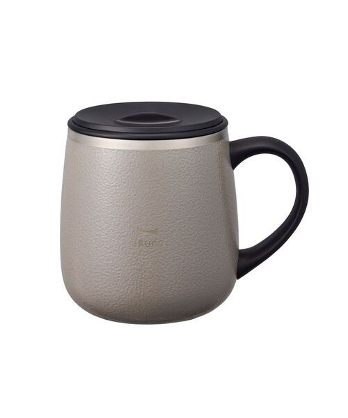BRUNO(ブルーノ)の「蓋つきステンレスマグ short(グラス/マグカップ/タンブラー・レディース・ピンク/グレー系その他/グレイッシュベージュ/グリーン/ブラウン/グレー/アイボリー・フリ-)」の9枚目の写真