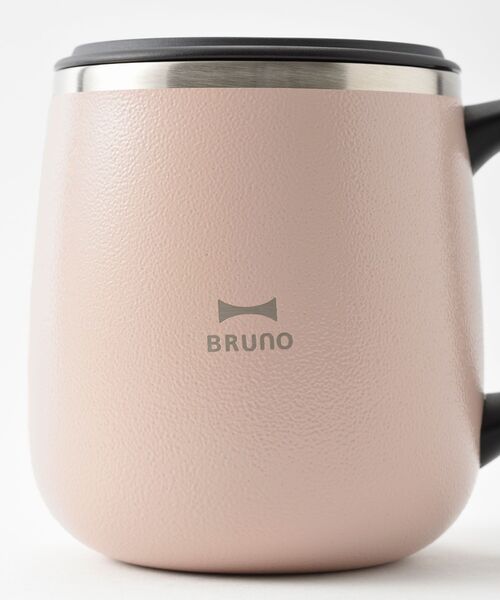 BRUNO(ブルーノ)の「蓋つきステンレスマグ short(グラス/マグカップ/タンブラー・レディース・ピンク/グレー系その他/グレイッシュベージュ/グリーン/ブラウン/グレー/アイボリー・フリ-)」の13枚目の写真