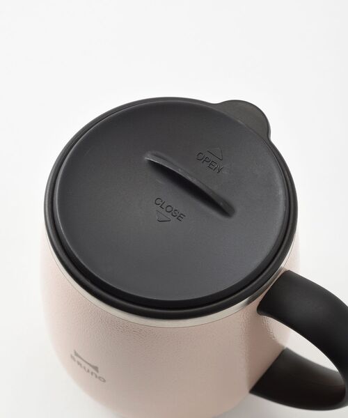 BRUNO(ブルーノ)の「蓋つきステンレスマグ short(グラス/マグカップ/タンブラー・レディース・ピンク/グレー系その他/グレイッシュベージュ/グリーン/ブラウン/グレー/アイボリー・フリ-)」の16枚目の写真