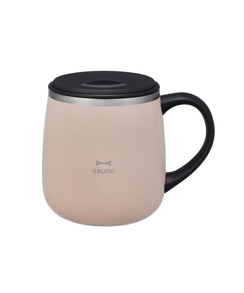 BRUNO(ブルーノ)の「蓋つきステンレスマグ short(グラス/マグカップ/タンブラー・レディース・ピンク/グレー系その他/グレイッシュベージュ/グリーン/ブラウン/グレー/アイボリー・フリ-)」の17枚目の写真