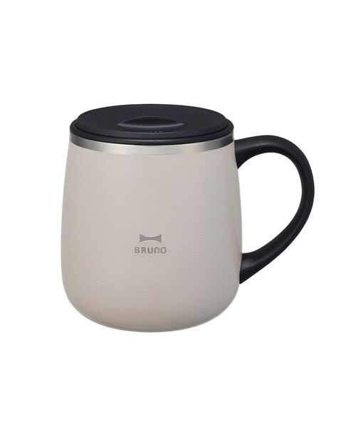 BRUNO(ブルーノ)の「蓋つきステンレスマグ short(グラス/マグカップ/タンブラー・レディース・ピンク/グレー系その他/グレイッシュベージュ/グリーン/ブラウン/グレー/アイボリー・フリ-)」の18枚目の写真