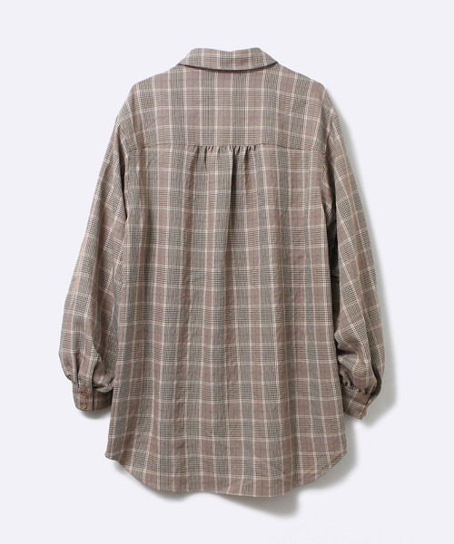 one way（ワンウェイ）の「【oneway】そでギャザーシャツワンピース（ワンピース・レディース・ホワイト/ブラック/ベージュ/ブラウン系その他/ブルー・FREE）」の8枚目の写真