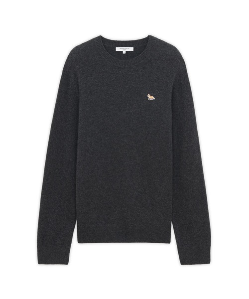 Maison Kitsune(メゾンキツネ)の「BABY FOX PATCH COSY R-NECK PULLOVER(ニット/セーター・メンズ・ネイビー/ダークグレー/ブラック/ベージュ・S/M/L/XL/XS)」の20枚目の写真
