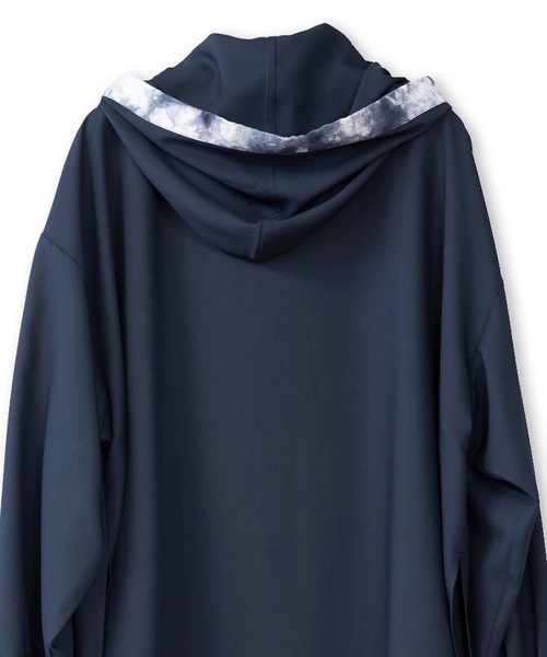 La SRIC（ラスリック）の「La SRIC / タイダイトリミングパーカ（パーカー・レディース・モカ/ネイビー・MEDIUM）」の13枚目の写真