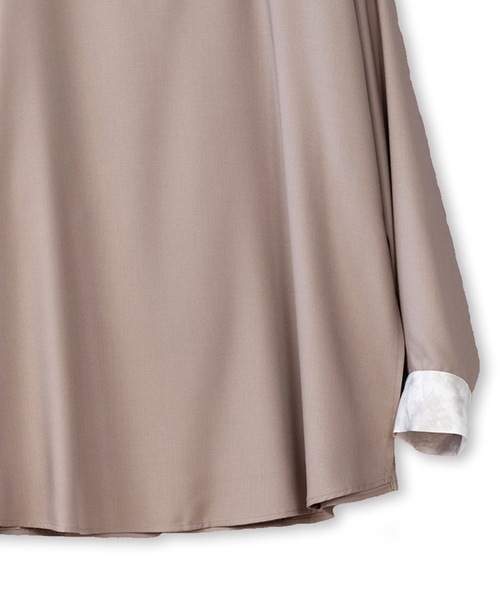 La SRIC（ラスリック）の「La SRIC / タイダイトリミングパーカ（パーカー・レディース・モカ/ネイビー・MEDIUM）」の18枚目の写真