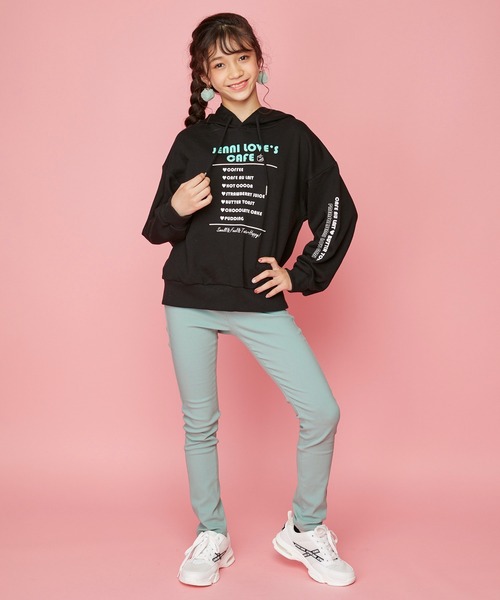 JENNI love（ジェニィラブ）の「ウルトラストレッチカラーレギパン（その他パンツ・キッズ・ブラック/ベージュ/グレー/ミント/ラベンダー・150cm/160cm/130cm/140cm）」の10枚目の写真