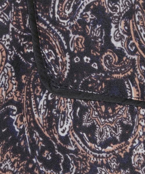 ikka(イッカ)の「プリントボザム切り替えワンピース(ワンピース・レディース・ネイビー/ダークネイビー・M/L)」の8枚目の写真