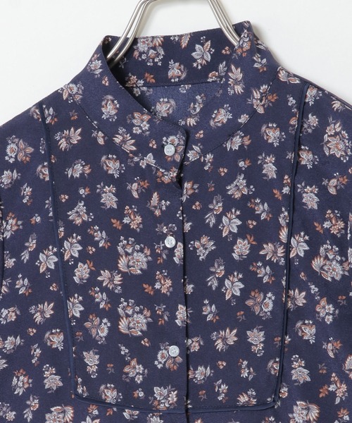 ikka(イッカ)の「プリントボザム切り替えワンピース(ワンピース・レディース・ネイビー/ダークネイビー・M/L)」の6枚目の写真