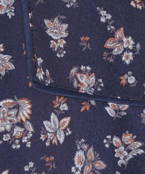 ikka(イッカ)の「プリントボザム切り替えワンピース(ワンピース・レディース・ネイビー/ダークネイビー・M/L)」の4枚目の写真