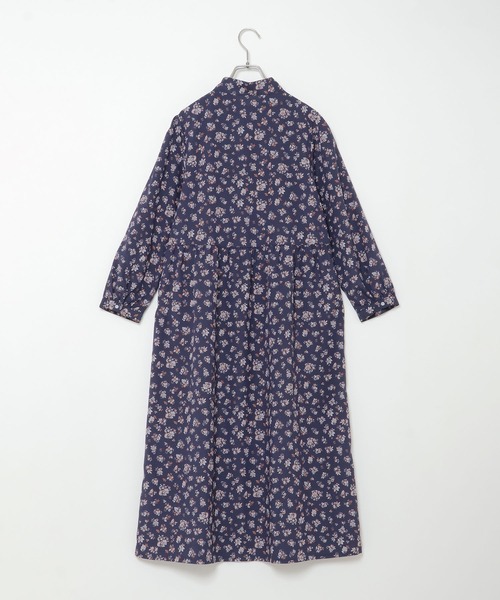 ikka(イッカ)の「プリントボザム切り替えワンピース(ワンピース・レディース・ネイビー/ダークネイビー・M/L)」の9枚目の写真