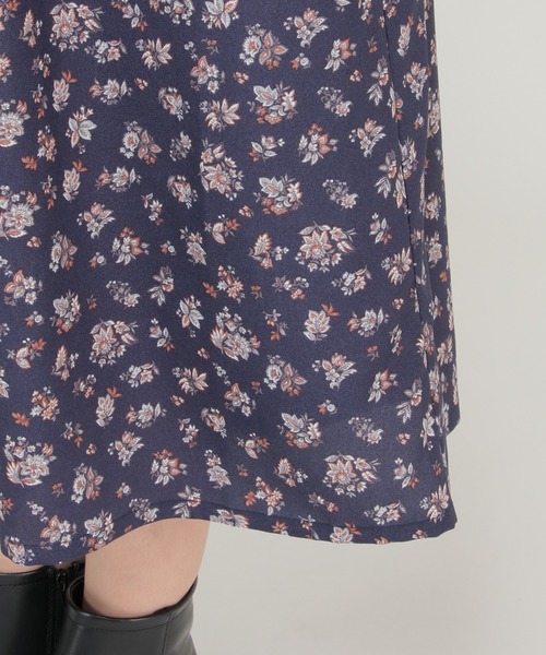 ikka(イッカ)の「プリントボザム切り替えワンピース(ワンピース・レディース・ネイビー/ダークネイビー・M/L)」の18枚目の写真