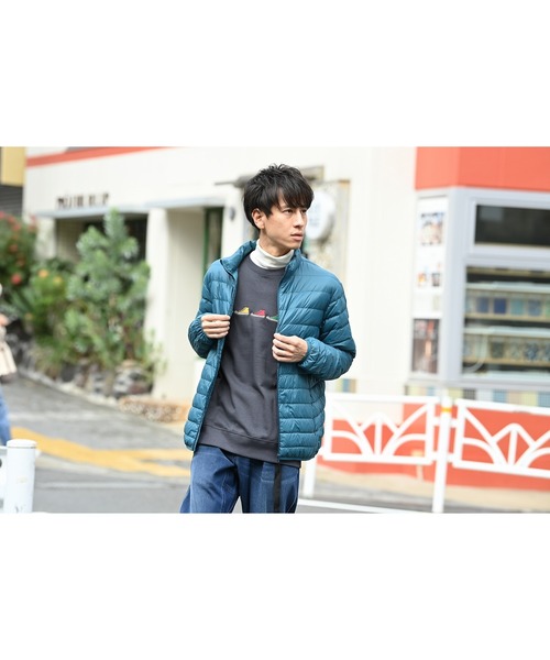 NAVY（ネイビー）の「スムース起毛タートルネック ロングスリーブTシャツ（Tシャツ/カットソー・メンズ・ホワイト/ライトグレー/チャコール/ブラック/ネイビー・S/XL/M/L）」の18枚目の写真