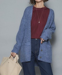 un dix cors | ここでしか手に入らない！【WEB限定】Vネック畦カーディガン(カーディガン/ボレロ)