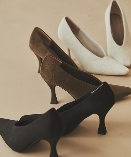 anuans(アニュアンス)の「スクエアトゥパンプス(パンプス・レディース・アイボリー/ブラック・SMALL/MEDIUM/LARGE)」の9枚目の写真