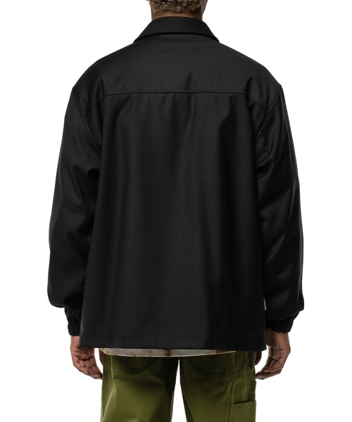 TAIKAN(テイケン)の「【TAIKAN / テイケン】MANAGER JACKET BLACK / コーチジャケット(ナイロンジャケット・メンズ・ブラック・LARGE/X-LARGE/MEDIUM/SMALL)」の2枚目の写真