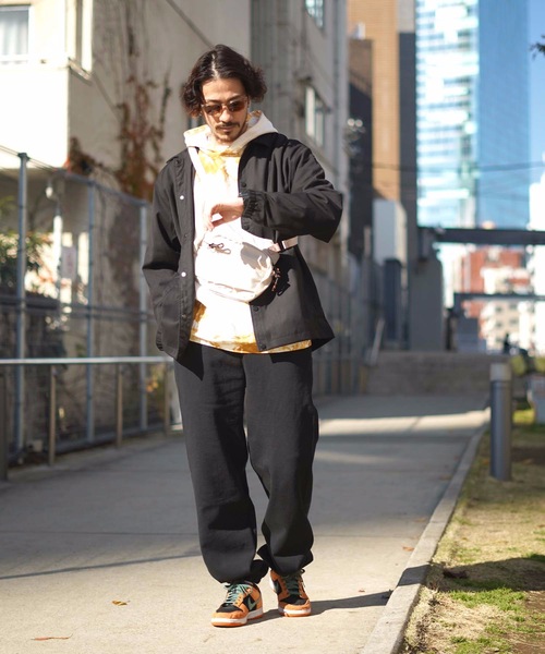 TAIKAN(テイケン)の「【TAIKAN / テイケン】MANAGER JACKET BLACK / コーチジャケット(ナイロンジャケット・メンズ・ブラック・LARGE/X-LARGE/MEDIUM/SMALL)」の5枚目の写真