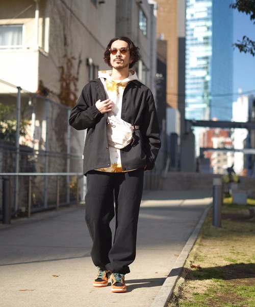 TAIKAN(テイケン)の「【TAIKAN / テイケン】MANAGER JACKET BLACK / コーチジャケット(ナイロンジャケット・メンズ・ブラック・LARGE/X-LARGE/MEDIUM/SMALL)」の6枚目の写真