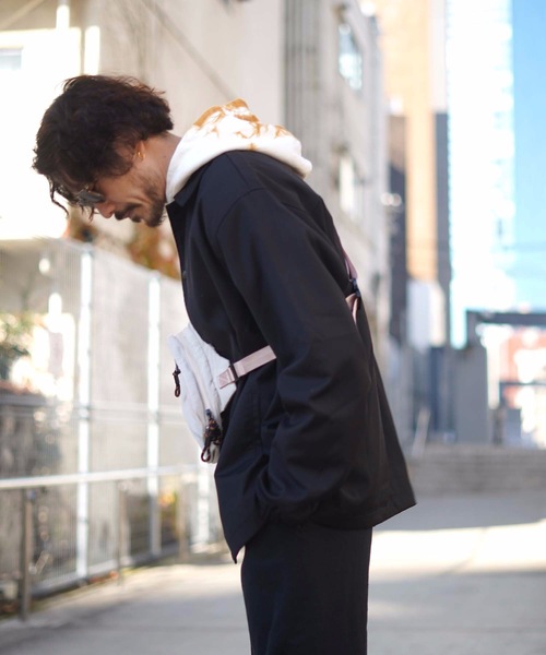 TAIKAN(テイケン)の「【TAIKAN / テイケン】MANAGER JACKET BLACK / コーチジャケット(ナイロンジャケット・メンズ・ブラック・LARGE/X-LARGE/MEDIUM/SMALL)」の8枚目の写真