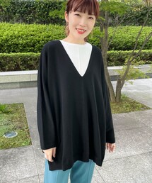 THE SHOP TK  | ポンチョニット(ニット/セーター)