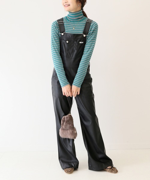 SLOBE IENA(スローブイエナ)の「【LISA CONTE/リサコンテ】ファーショルダーバック◆(ショルダーバッグ・レディース・ブラウン/ナチュラル・FREE)」の18枚目の写真
