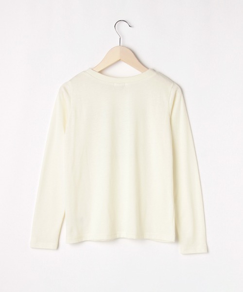 by LOVEiT（バイラビット）の「グミラビコ長袖Tシャツ【PTPR】【くま柄】（Tシャツ/カットソー・キッズ・ブラック/オフホワイト/ラベンダー/ピンク・140cm/120cm/160cm/150cm/130cm）」の6枚目の写真