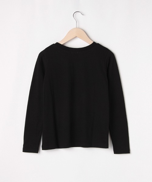 by LOVEiT（バイラビット）の「グミラビコ長袖Tシャツ【PTPR】【くま柄】（Tシャツ/カットソー・キッズ・ブラック/オフホワイト/ラベンダー/ピンク・140cm/120cm/160cm/150cm/130cm）」の8枚目の写真
