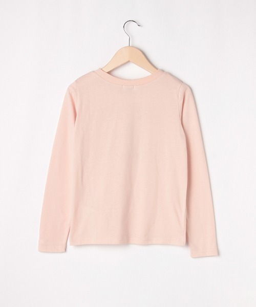 by LOVEiT（バイラビット）の「グミラビコ長袖Tシャツ【PTPR】【くま柄】（Tシャツ/カットソー・キッズ・ブラック/オフホワイト/ラベンダー/ピンク・140cm/120cm/160cm/150cm/130cm）」の9枚目の写真