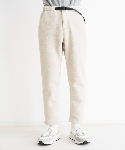 And A（アンドエー）の「GRAMICCI グラミチ / BOA FLEECE TRACK PANTS ボアフリーストラックパンツ イージーリブパンツ / GUP-21F072（その他パンツ・メンズ・ブラック/ベージュ/ナチュラル/オリーブ・X-LARGE/SMALL/LARGE/MEDIUM）」の12枚目の写真