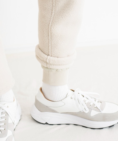 And A（アンドエー）の「GRAMICCI グラミチ / BOA FLEECE TRACK PANTS ボアフリーストラックパンツ イージーリブパンツ / GUP-21F072（その他パンツ・メンズ・ブラック/ベージュ/ナチュラル/オリーブ・X-LARGE/SMALL/LARGE/MEDIUM）」の20枚目の写真