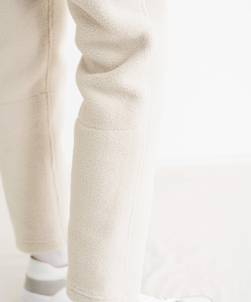 And A（アンドエー）の「GRAMICCI グラミチ / BOA FLEECE TRACK PANTS ボアフリーストラックパンツ イージーリブパンツ / GUP-21F072（その他パンツ・メンズ・ブラック/ベージュ/ナチュラル/オリーブ・X-LARGE/SMALL/LARGE/MEDIUM）」の22枚目の写真