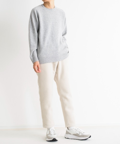 And A（アンドエー）の「GRAMICCI グラミチ / BOA FLEECE TRACK PANTS ボアフリーストラックパンツ イージーリブパンツ / GUP-21F072（その他パンツ・メンズ・ブラック/ベージュ/ナチュラル/オリーブ・X-LARGE/SMALL/LARGE/MEDIUM）」の8枚目の写真