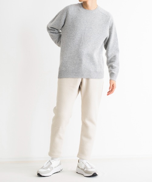 And A（アンドエー）の「GRAMICCI グラミチ / BOA FLEECE TRACK PANTS ボアフリーストラックパンツ イージーリブパンツ / GUP-21F072（その他パンツ・メンズ・ブラック/ベージュ/ナチュラル/オリーブ・X-LARGE/SMALL/LARGE/MEDIUM）」の9枚目の写真