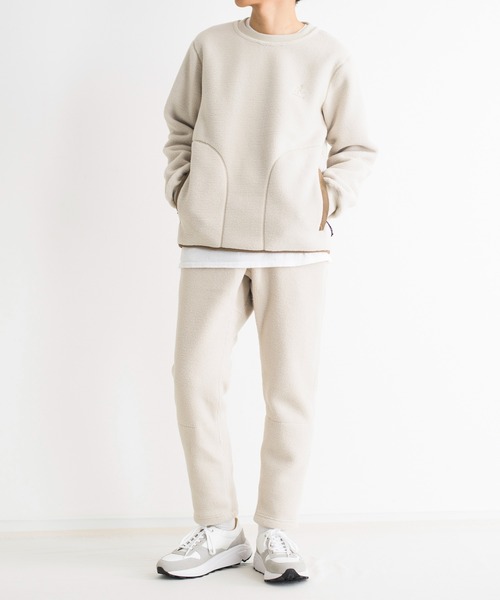 And A（アンドエー）の「GRAMICCI グラミチ / BOA FLEECE TRACK PANTS ボアフリーストラックパンツ イージーリブパンツ / GUP-21F072（その他パンツ・メンズ・ブラック/ベージュ/ナチュラル/オリーブ・X-LARGE/SMALL/LARGE/MEDIUM）」の10枚目の写真