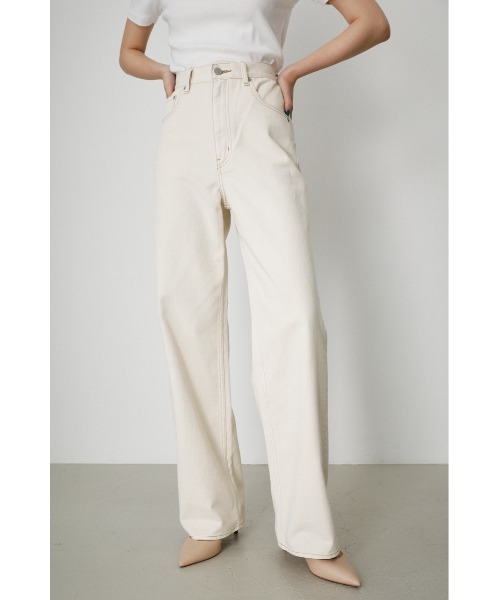 HIGH WAIST DENIM WIDE/ハイウェストデニムワイド（デニムパンツ