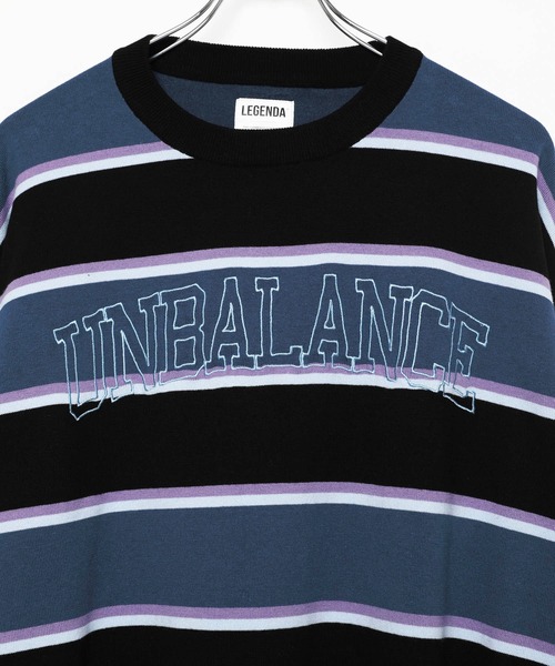 LEGENDA(レジェンダ)の「レジェンダ UNBALANCE ハイゲージニット / LEGENDA UNBALANCE High Gauge Knit(ニット/セーター・レディース・ブルー/パープル・FREE)」の4枚目の写真