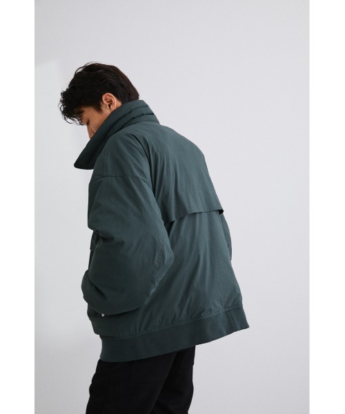 STYLEMIXER(スタイルミキサー)の「スタンドカラーショートブルゾン(ブルゾン・メンズ・ダークグリーン/ブラック・X-LARGE/LARGE/MEDIUM)」の8枚目の写真