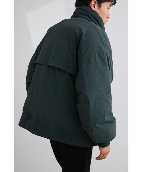 STYLEMIXER(スタイルミキサー)の「スタンドカラーショートブルゾン(ブルゾン・メンズ・ダークグリーン/ブラック・X-LARGE/LARGE/MEDIUM)」の6枚目の写真