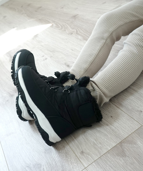 AmiAmi(アミアミ)の「あったかファー仕様!キッズスノーブーツ/ダウンブーツ(ブーツ・キッズ・ブラック/ベージュ系その他/ベージュ・18cm/19cm/20cm/21cm/22cm)」の4枚目の写真