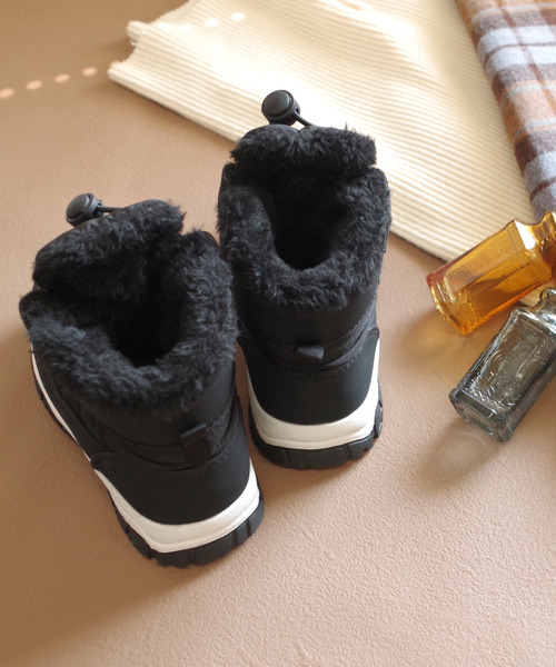 AmiAmi(アミアミ)の「あったかファー仕様!キッズスノーブーツ/ダウンブーツ(ブーツ・キッズ・ブラック/ベージュ系その他/ベージュ・18cm/19cm/20cm/21cm/22cm)」の8枚目の写真
