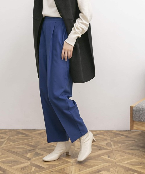 UR Lab.（アーバンリサーチラボ）の「カラフルテーパードパンツ（その他パンツ・レディース・ブルー/パープル系その他/オレンジ/ベージュ系その他/カーキ/ボルドー/ブラック/グリーン/ロイヤルブルー・MEDIUM/SMALL）」の18枚目の写真