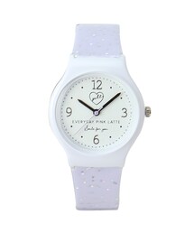 ラメベルトハートプラウォッチ