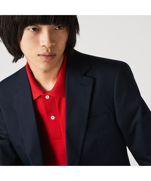 LACOSTE（ラコステ）の「ストレッチコットンツイルテーラードジャケット（テーラードジャケット・メンズ・ブラック・46/48/50/52）」の7枚目の写真