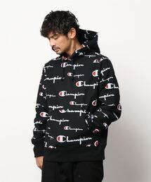 《Champion》REVERSE WEAVE P/O HOOD ALL OVER PRINT