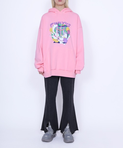 PUNYUS(プニュズ)の「フロントスリットデニムフレアパンツ(デニムパンツ・レディース・ブラック/インディゴブルー/ブルー系その他/ライトインディゴブルー・1/2/4/3)」の15枚目の写真