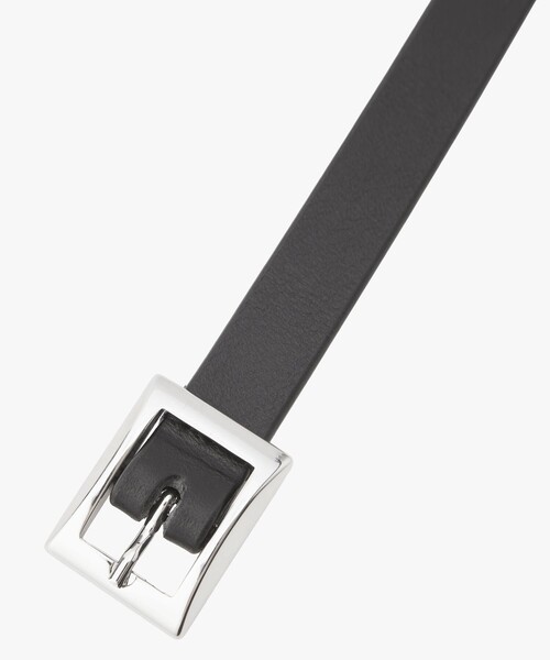 agnes b.（アニエスベー）の「レザー ベルト "Box"（ベルト・レディース・ブラック・90/80/85/75/95）」の5枚目の写真